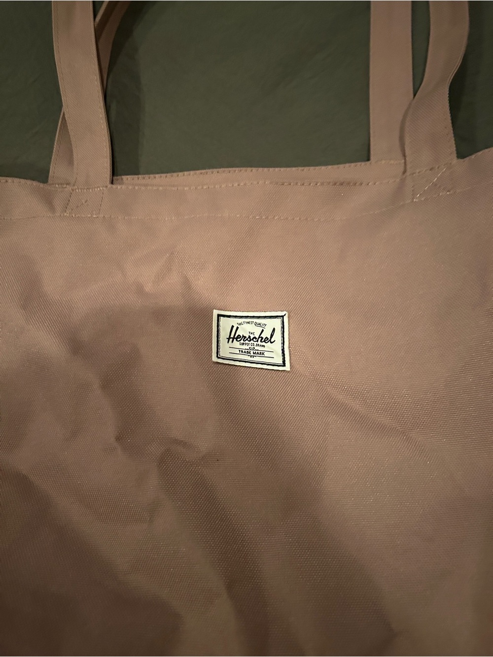 Herschel Supply Company Tote Bag in Dusty Rose